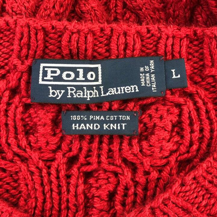 楽天市場】Polo by Ralph Lauren ポロ ラルフローレン ハンドニット 