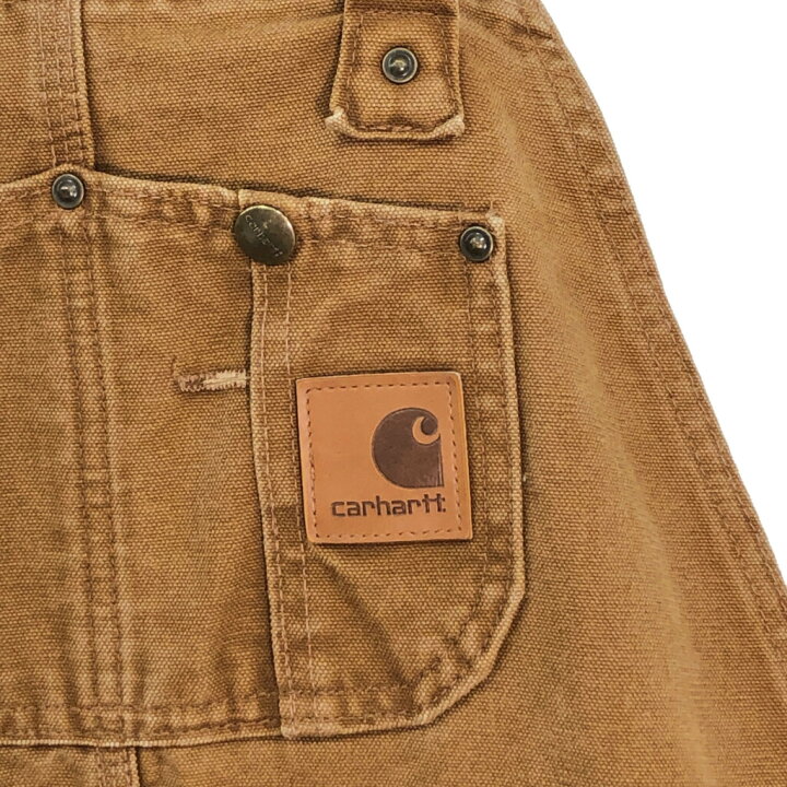 楽天市場】Carhartt カーハート ダック ダブルニー ビブオーバーオール  