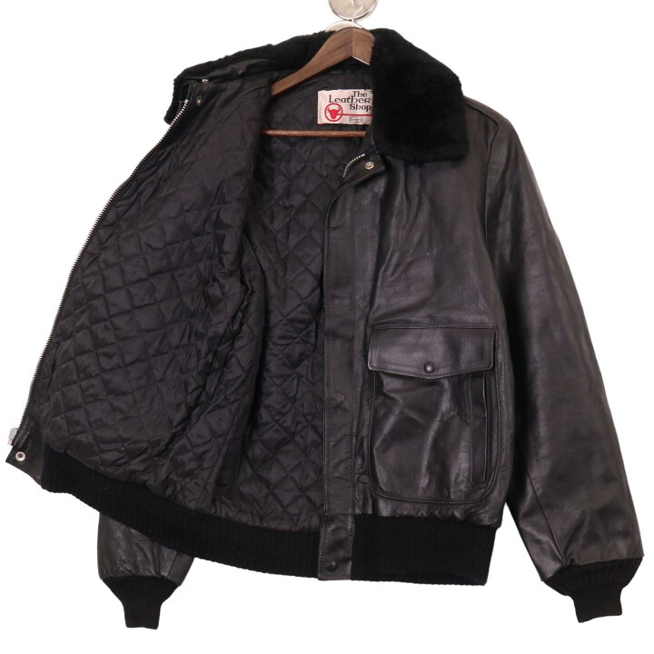 90年代 The Leather Shop G-1 フライトジャケット レザージャケット  