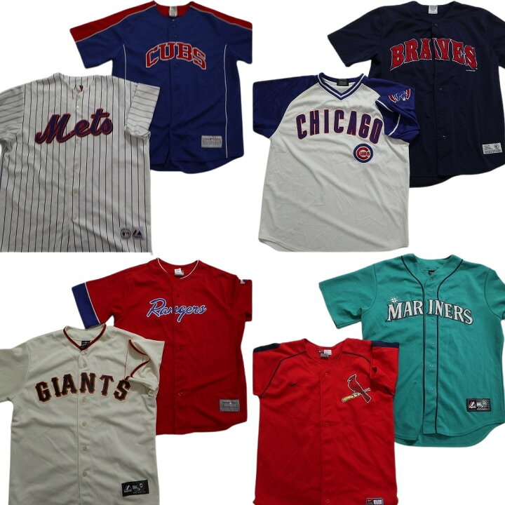 楽天市場】古着卸 まとめ売り プロチーム MLB ゲームシャツ 