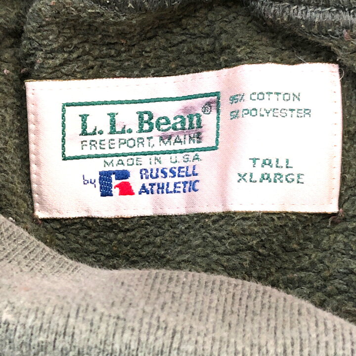 楽天市場】90年代 USA製 L.L.Bean エルエルビーン × RUSSELL 