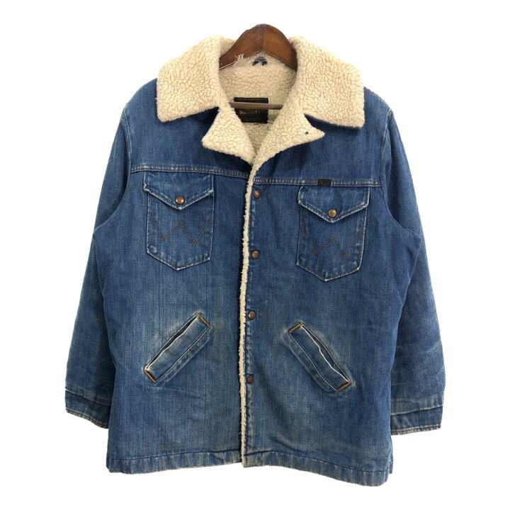 楽天市場】70年代 USA製 Wrangler ラングラー デニム ランチコート 