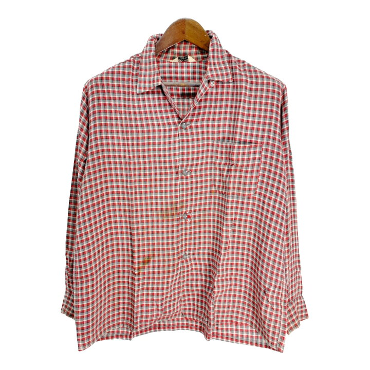 楽天市場】60年代 BOND FIFTH AVENUE レーヨン オープンカラーシャツ  