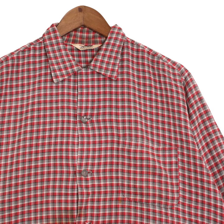 楽天市場】60年代 BOND FIFTH AVENUE レーヨン オープンカラーシャツ  