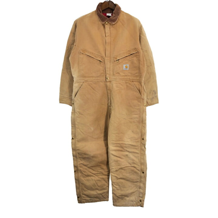 楽天市場】90年代 USA製 Carhartt カーハート ダック オールインワン 