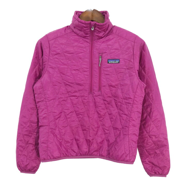 楽天市場】patagonia パタゴニア ハーフジップ キルティング 