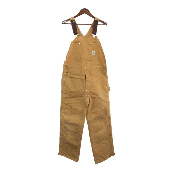 楽天市場】Carhartt カーハート オーバーオール ブラウン (メンズ W38  