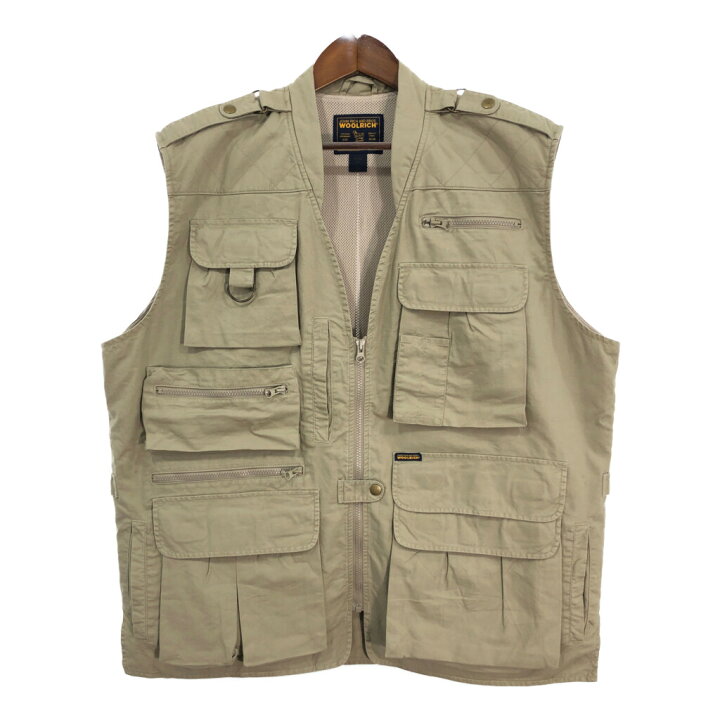 楽天市場】WOOLRICH ウールリッチ ハンティングベスト ベージュ 