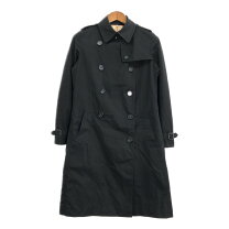 楽天市場】中古 バーバリー トレンチコート 黒の通販