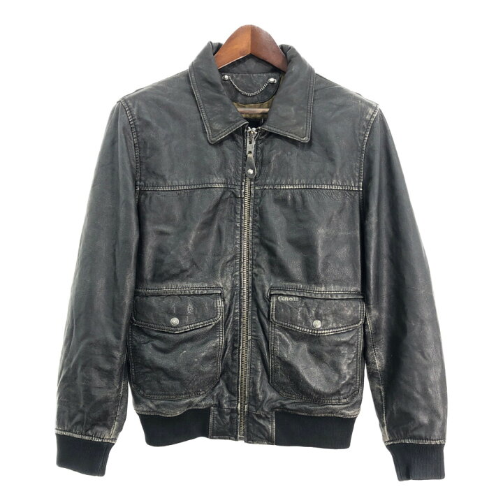 楽天市場】USA製 Schott ショット レザージャケット ブラック (メンズ  