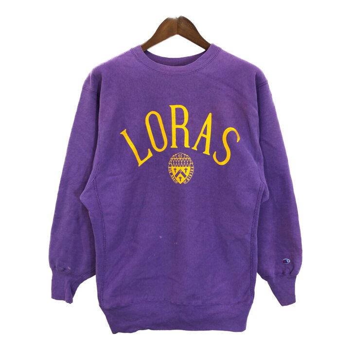 Champion リバースウィーブ パープル Lサイズ USA製 90s L位 