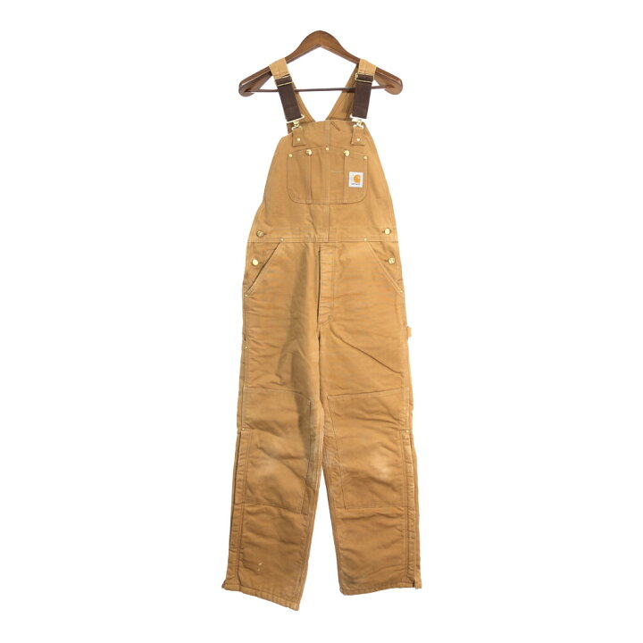 楽天市場】90年代 USA製 Carhartt カーハート ダック ダブルニー ビブ  