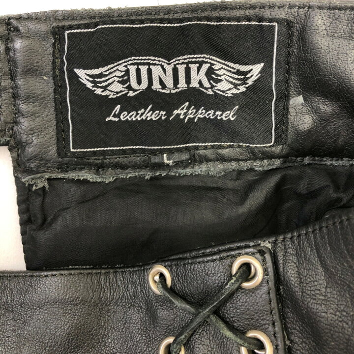 楽天市場】UNIK レザー チャップス バイクウェア モーターサイクル 