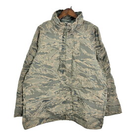 00年代 米軍実物 U.S.AIRFORCE APECS GORETEX パーカー ミリタリー ABUカモ (メンズ X-LARGE REGULAR) 中古 古着 R8600