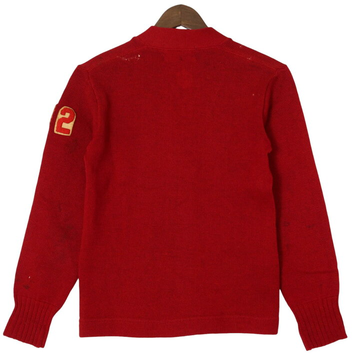 楽天市場】50年代 Lamb Knit レタードニット ウール カーディガン  