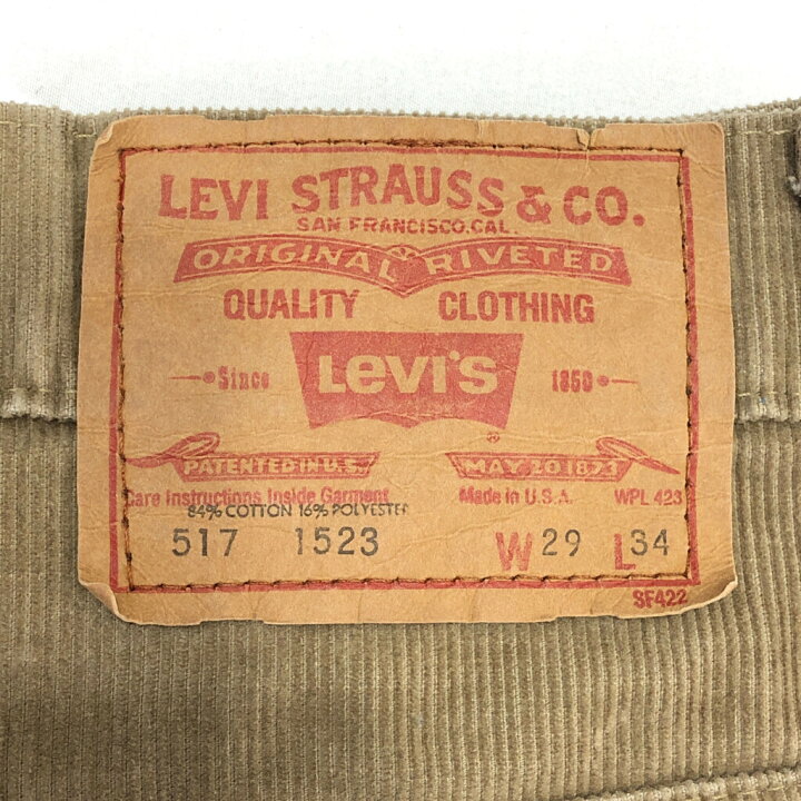 楽天市場】70年代 USA製 Levi