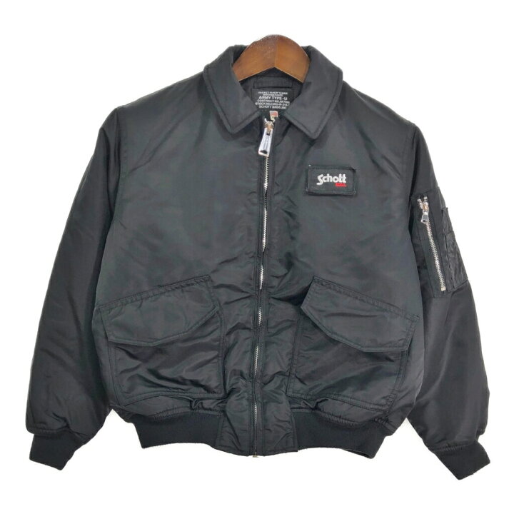 Schott ショット CWU-45/P フライトジャケット ミリタリー ブラック 