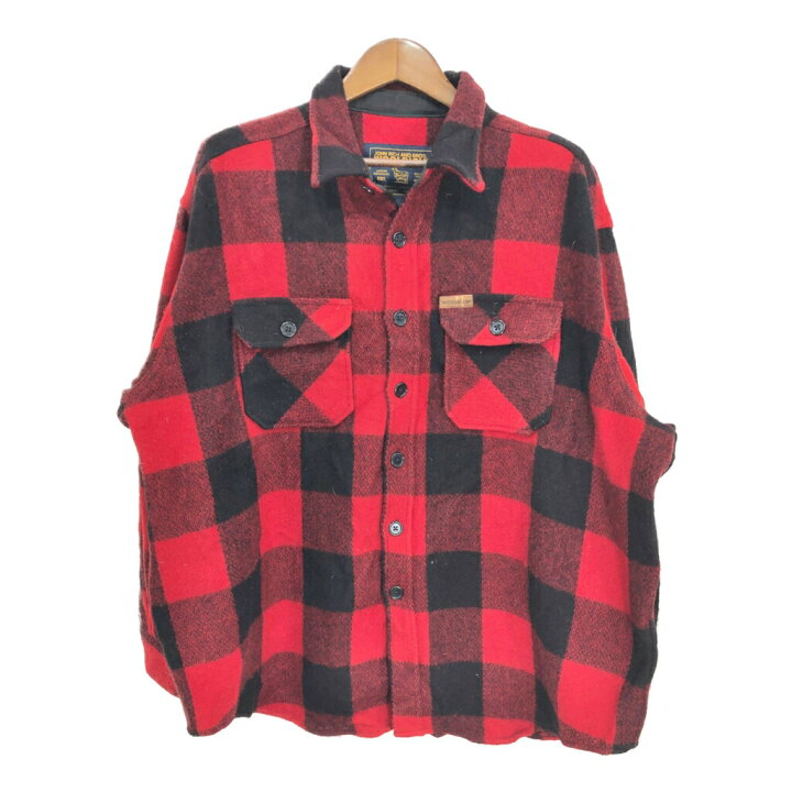 楽天市場】00年代 WOOLRICH ウールリッチ ウール 長袖シャツ 大きい 