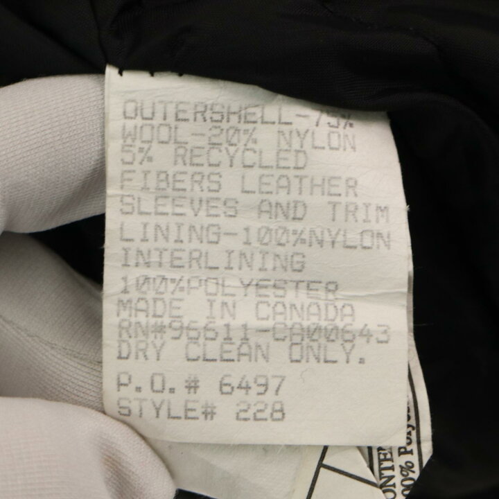 楽天市場】90年代 カナダ製 CANADA SPORTSWEAR ウールスタジアム  