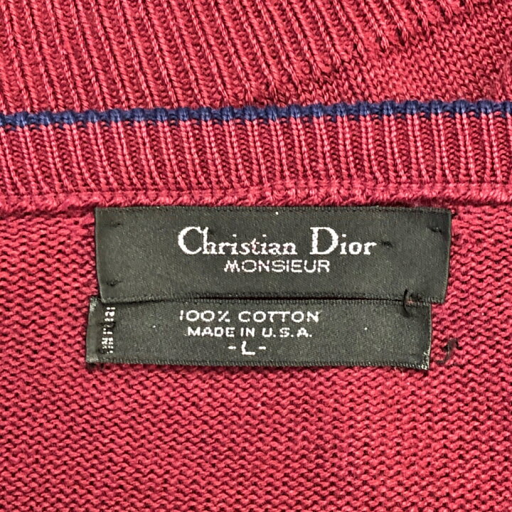 楽天市場】90年代 USA製 Christian Dior クリスチャン ディオール 