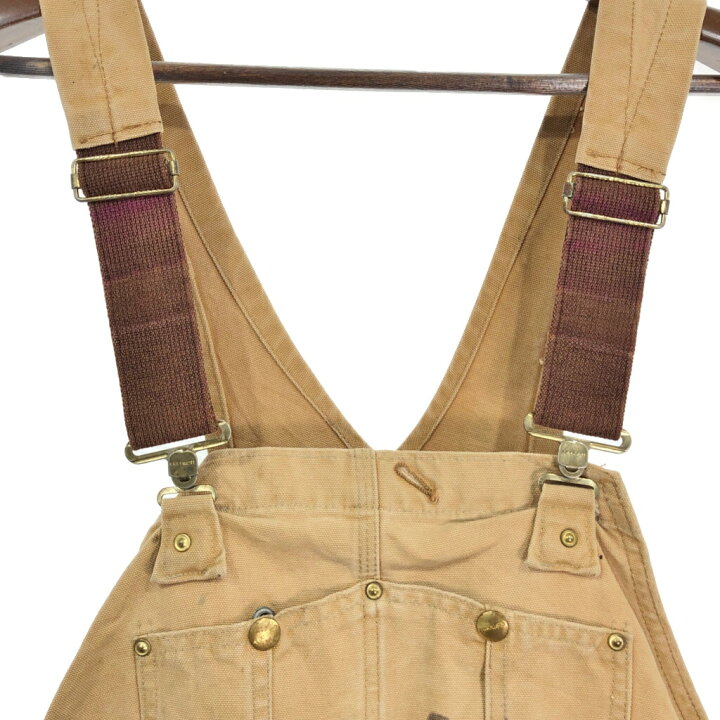 楽天市場】Carhartt カーハート オーバーオール ブラウン (メンズ  