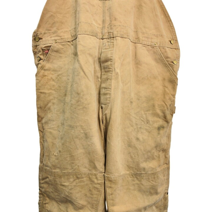 楽天市場】Carhartt カーハート オーバーオール ブラウン (メンズ  