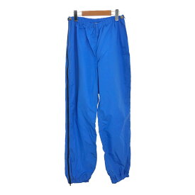 80年代 L.L.Bean エルエルビーン ナイロンパンツ アウトドア ブルー (レディース L) 中古 古着 S1610 1円スタート
