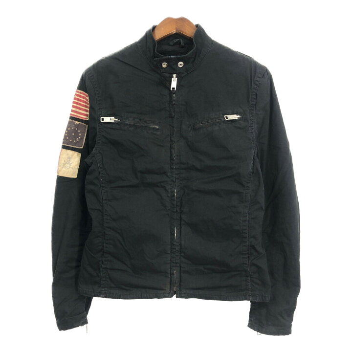 楽天市場】POLO JEANS ポロジーンズ コットン ライダースジャケット 