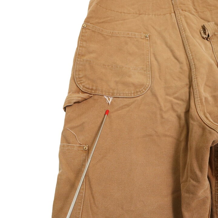 楽天市場】80年代 USA製 Carhartt カーハート ダック ダブルニー ビブ  