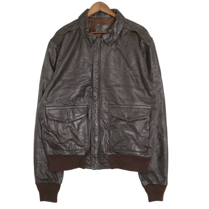 楽天市場】90年代 SANDIEGO LEATHER A-2 フライトジャケット  