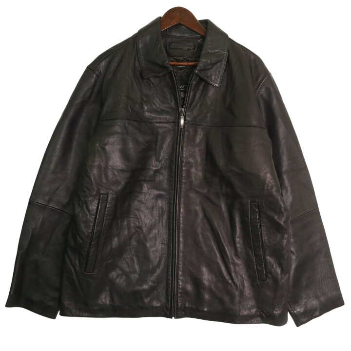 楽天市場】90年代 claiborne クレイボーン レザージャケット ブラウン  