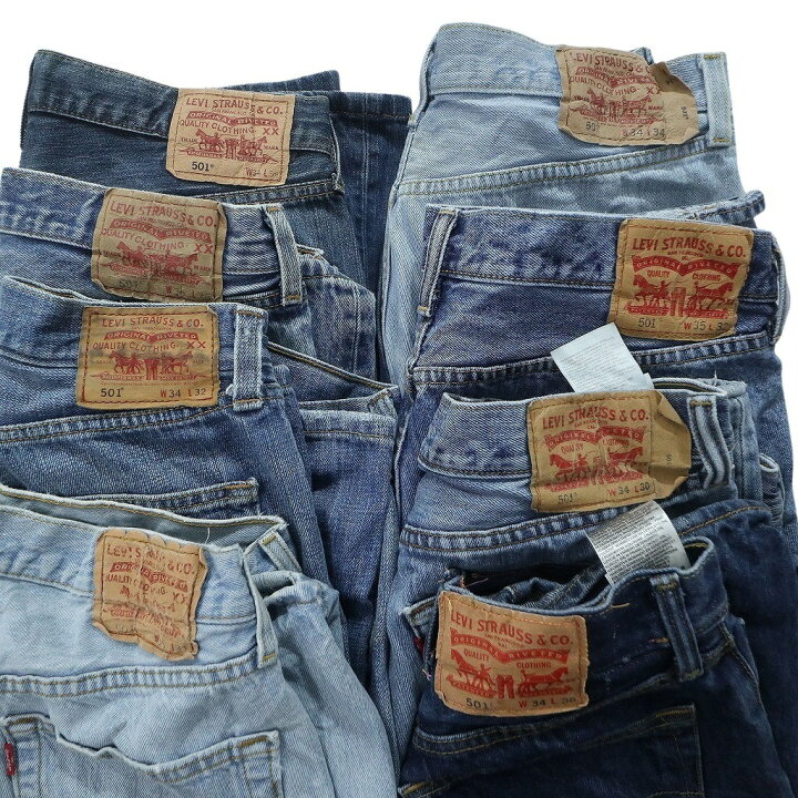 楽天市場】古着卸 まとめ売り リーバイス 501 デニム パンツ 8枚セット  