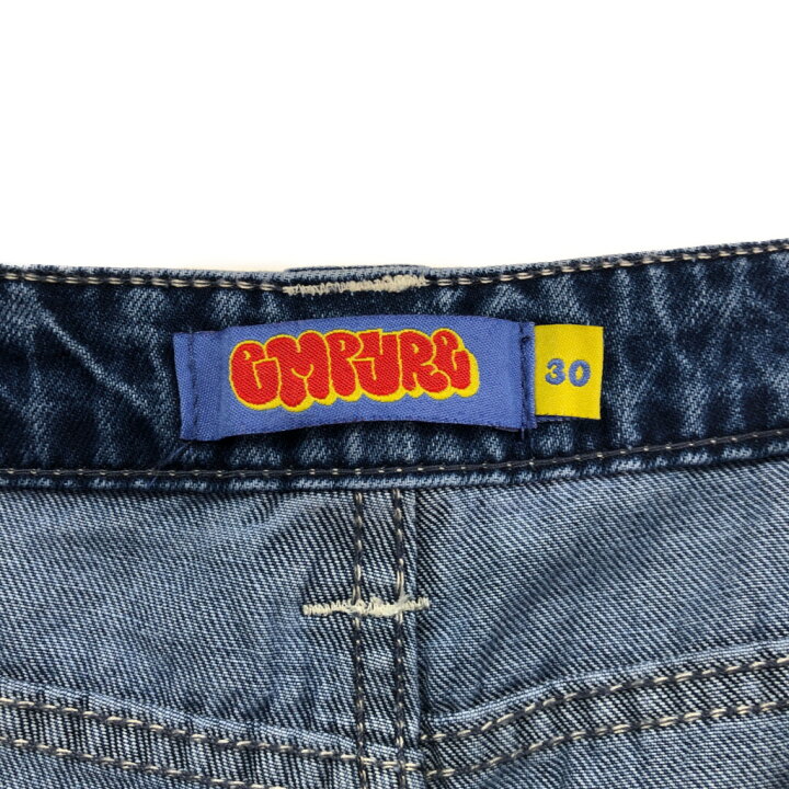 楽天市場】empyre デニムカーゴパンツ ブルー (メンズ W30) 中古 古着 