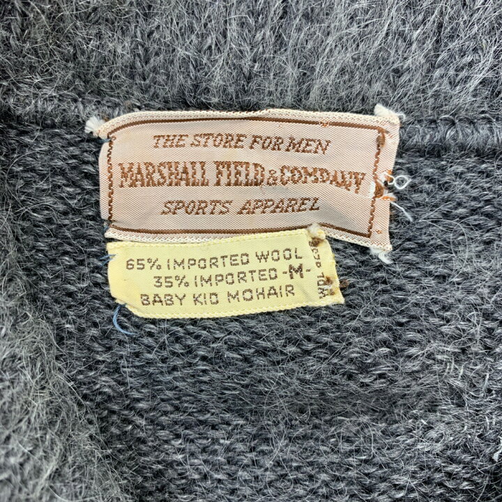 楽天市場】60年代 MARSHALL FIELD&COMPANY ショールカラー モヘア 