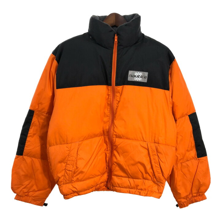 楽天市場】90年代 NAUTICA ノーティカ ダウンジャケット オレンジ  