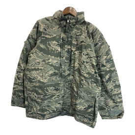 00年代 米軍実物 U.S.AIRFORCE APECS GORETEXパーカージャケット ミリタリー ABUカモ (メンズ X-LARGE REGULAR) 中古 古着 S4677