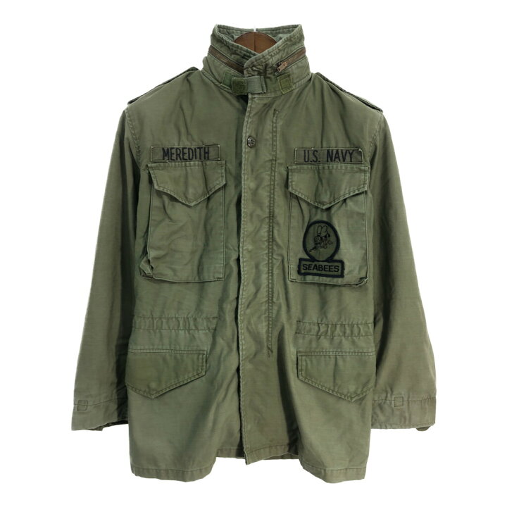 楽天市場】80年代 米軍実物 U.S.ARMY M-65 フィールドジャケット 3rd 