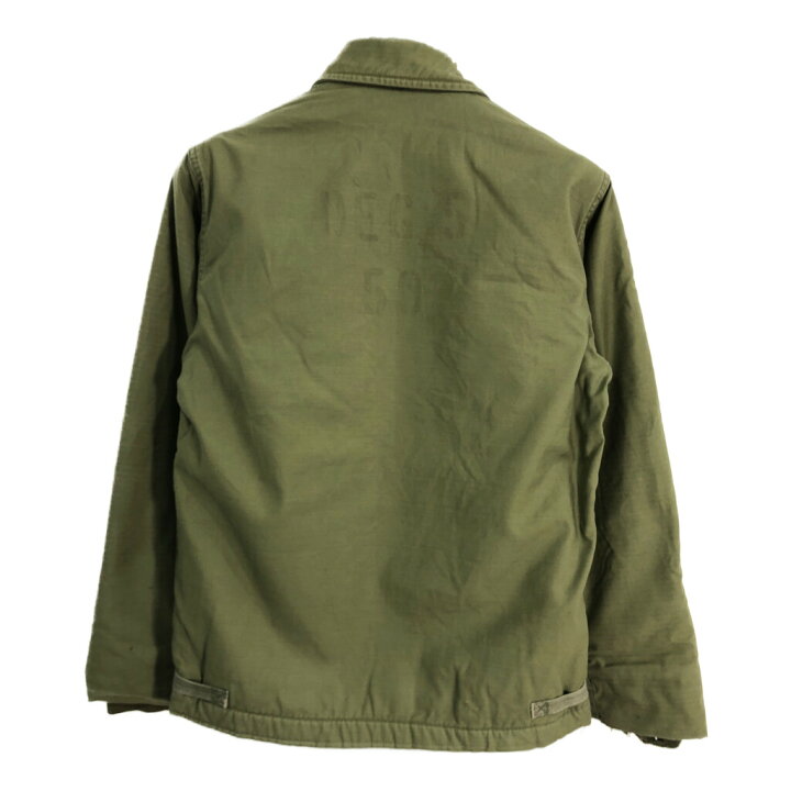 楽天市場】60年代 米軍実物 U.S.NAVY A-2 デッキジャケット 