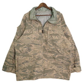 BARRIER WEAR APECS GORETEXパーカー ミリタリージャケット セージグリーン (メンズ LARGE REGULAR) 中古 古着 A2681