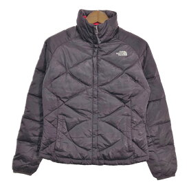 THE NORTH FACE ノースフェイス キルティング ダウンジャケット アウトドア パープル (レディース M) 中古 古着 S5551