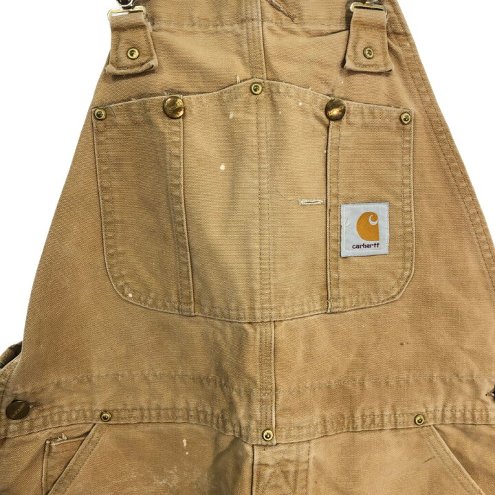楽天市場】90年代 USA製 Carhartt カーハート ダック ダブルニー ビブ  