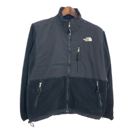 THE NORTH FACE ノースフェイス Denali デナリ フリースジャケット アウトドア ブラック (レディース M) 中古 古着 S6561