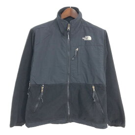 THE NORTH FACE ノースフェイス Denali デナリ フリースジャケット アウトドア ブラック (レディース MEDIUM) 中古 古着 S6744