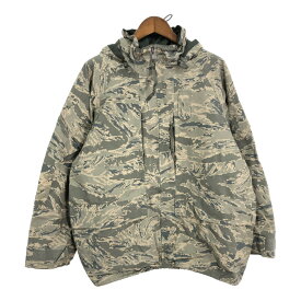 00年代 米軍実物 U.S.AIRFORCE APECS GORETEX パーカージャケット ミリタリー ABUカモ (メンズ X-LARGE REGULAR) 中古 古着 S7592