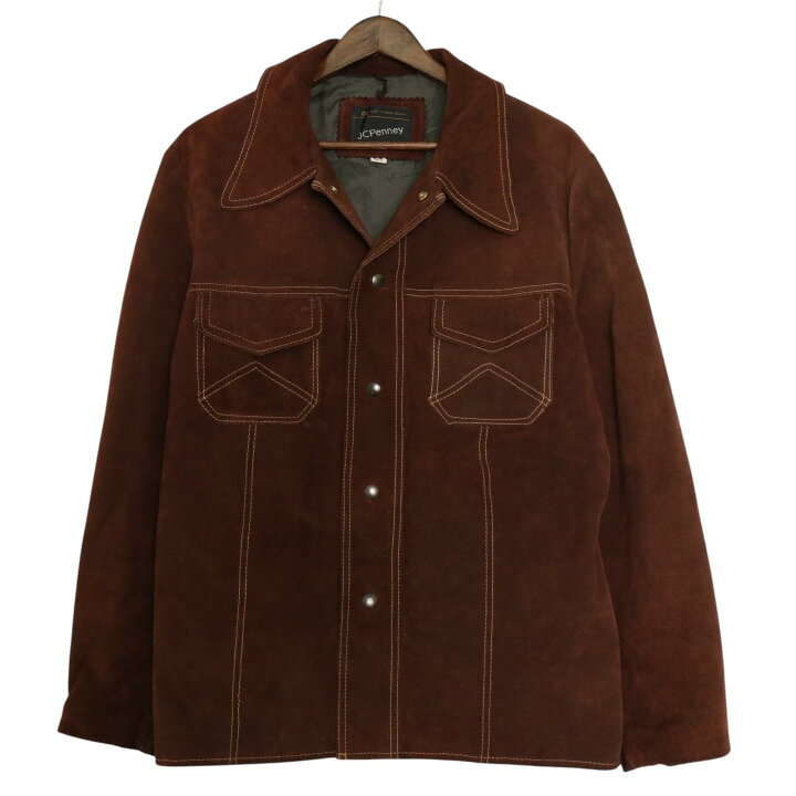 楽天市場】70年代 J.C.PENNEY ジェーシーペニー スエードジャケット 