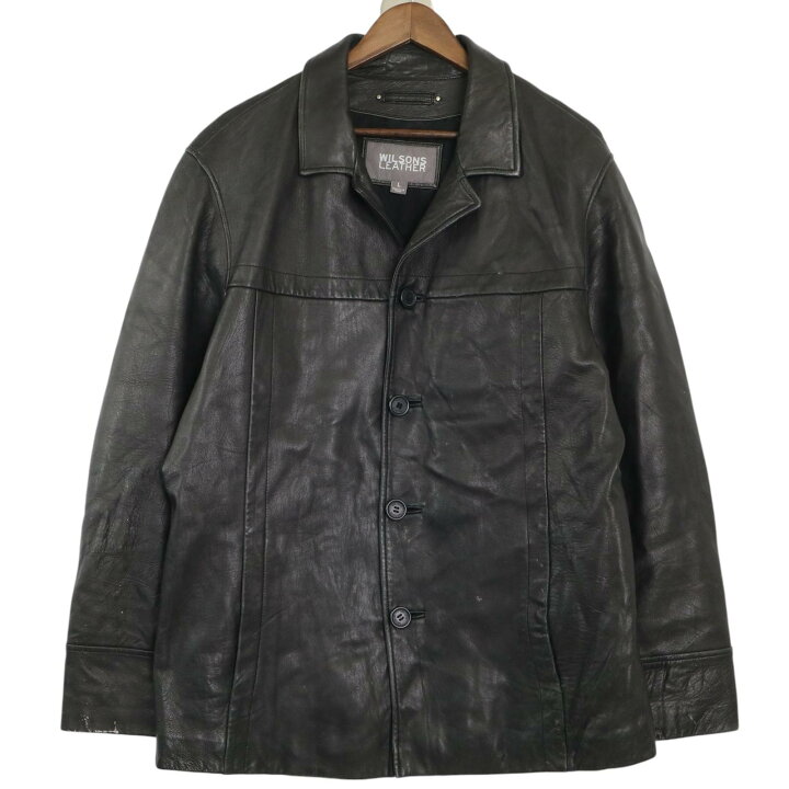 楽天市場】00年代 WILSONS LEATHER ウィルソンズレザー レザーカー 