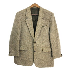 Harris Tweed ハリスツイード ウール テーラードジャケット ベージュ (メンズ 38 R) 中古 古着 S8447