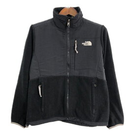 THE NORTH FACE ノースフェイス Denali デナリ フリースジャケット アウトドア ブラック (レディース M) 中古 古着 S9734
