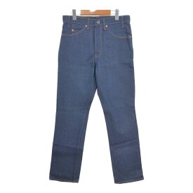 デッドストック 80年代 USA製 Levi's リーバイス 20508-0914 デニムパンツ オレンジタブ ブルー (メンズ W32 L32) 中古 古着 T0130