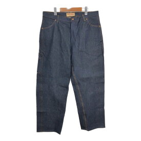 デッドストック 90年代 BIG MAC ビッグマック デニム ペインターパンツ 大きいサイズ ブルー (メンズ W38 L30) 中古 古着 T0204